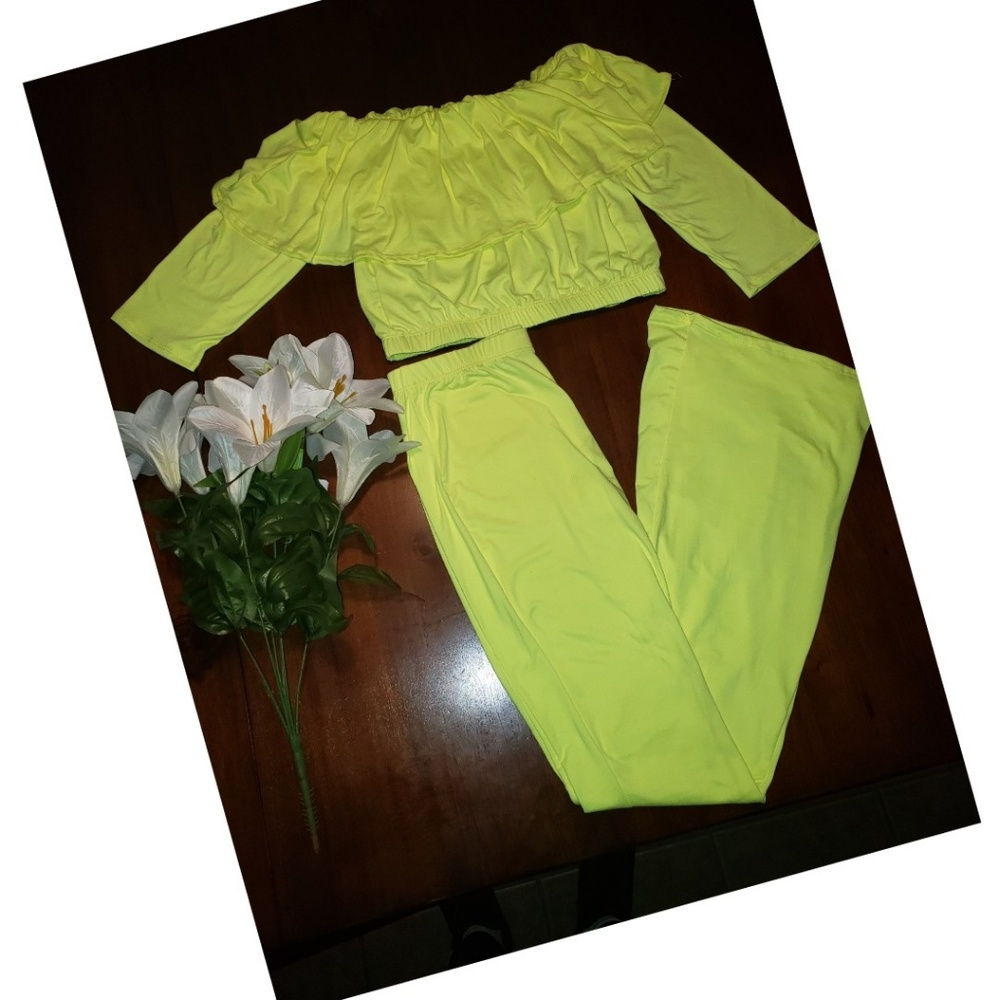 🖤Neon Pants Set🖤